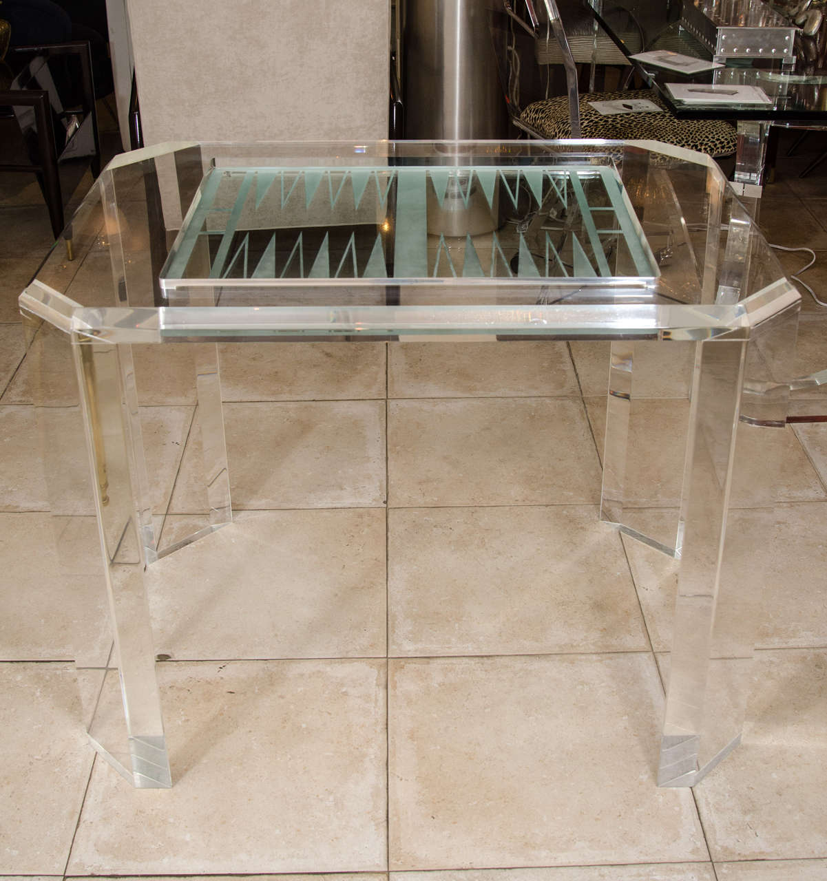 Gaming Table (1.25” Thick Clear Acrylic)