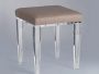 Acrylic ottoman