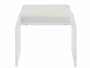 Ottoman waterfall style with 4 white cushion