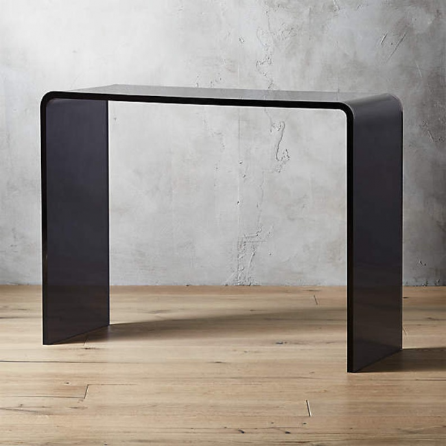 Acrylic table Black