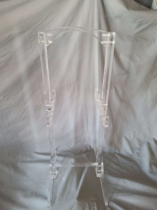 Acrylic TV tray table E