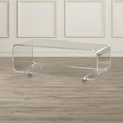 Acrylic TV Table Stand 48" x 20" x 20" tall - Image 6