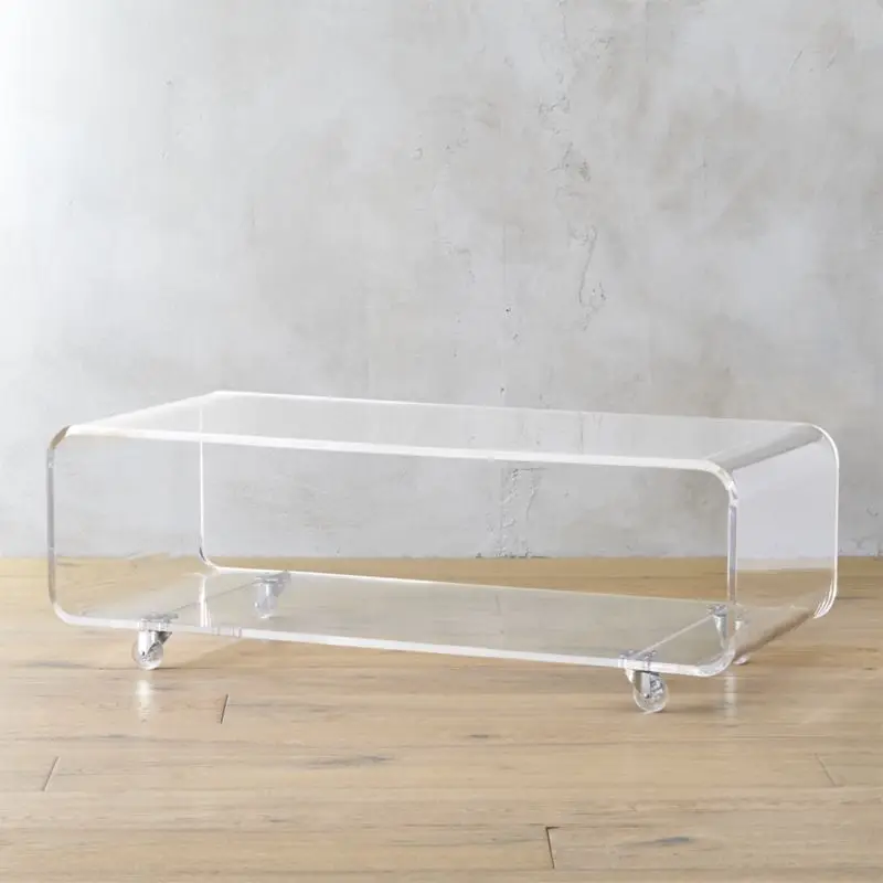 Acrylic TV Table Stand 48" x 20" x 20" tall - Image 7