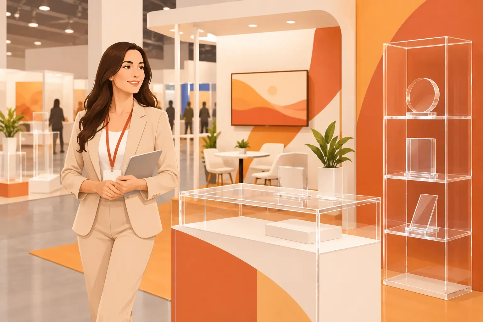 10 Acrylic Trade Show Display Examples That Work