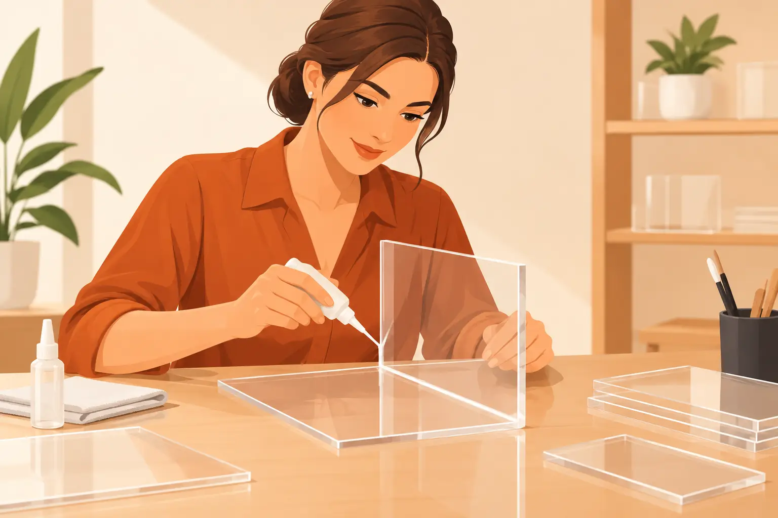 How to Bond Acrylic Pieces for Clean, Strong Joints