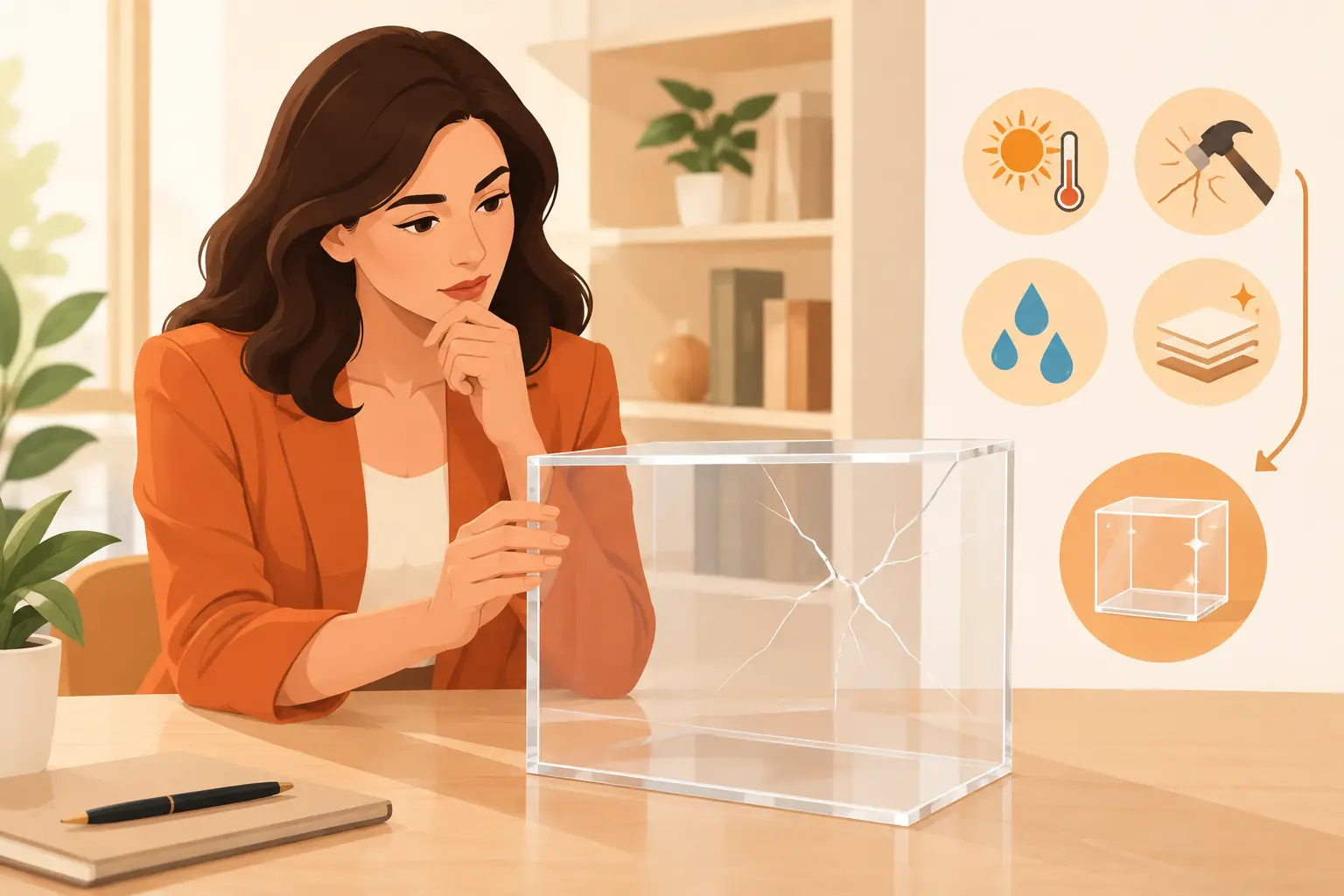 Why Acrylic Display Cracking Happens and How to Stop It